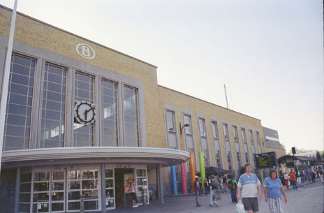 Järnvägsstationen i Brygge